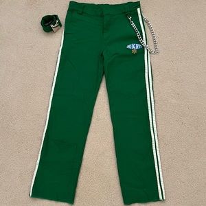 Omighty Green Logo Pants